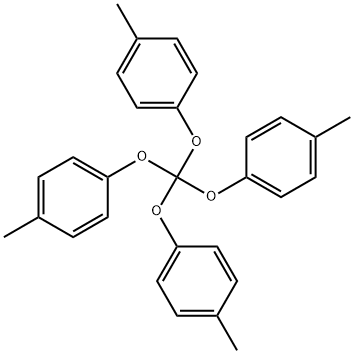 TETRAKIS(P-TOLYLOXY)METHANE Struktur