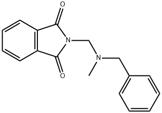 2-{[benzyl(methyl)amino]methyl}-1H-isoindole-1,3(2H)-dione Struktur