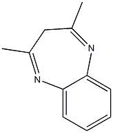 3,5-dimethyl-2,6-diazabicyclo[5.4.0]undeca-2,5,7,9,11-pentaene Struktur