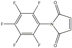 1-(2,3,4,5,6-pentafluorophenyl)pyrrole-2,5-dione Struktur