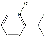 Pyridine, 2-(1-methylethyl)-, 1-oxide Struktur