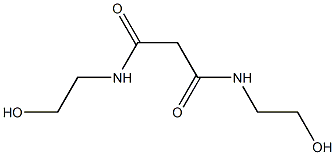 N,N-Bis(2-hydroxyethyl)malonamide Struktur