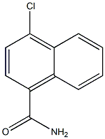 1-Naphthalenecarboxamide,4-chloro- Struktur