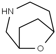9-Oxa-3-azabicyclo[4.2.1]nonane Struktur