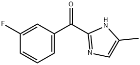 (3-fluorophenyl)(4-methyl-1H-imidazol-2-yl)methanone Struktur