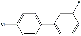 1,1'-Biphenyl, 4'-chloro-3-fluoro- Struktur