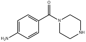 (4-Aminophenyl)(piperazin-1-yl)methanone Structure