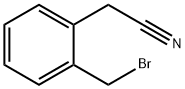 Benzeneacetonitrile, 2-(bromomethyl)- Struktur