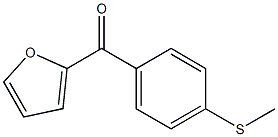 furan-2-yl-(4-methylsulfanylphenyl)methanone Struktur