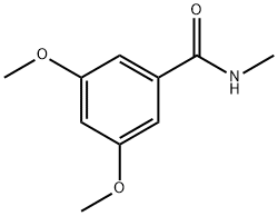 3,5-dimethoxy-N-methylbenzamide Struktur
