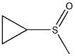 Cyclopropane, (methylsulfinyl)- Struktur