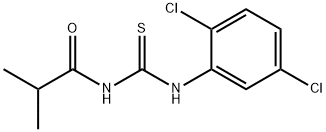 N-{[(2,5-dichlorophenyl)amino]carbonothioyl}-2-methylpropanamide Struktur
