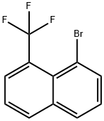 1-bromo-8-(trifluoromethyl)naphthalene, 852103-59-4, 結(jié)構(gòu)式
