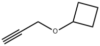 (prop-2-yn-1-yloxy)cyclobutane Struktur