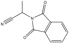 2-(1,3-DIOXOISOINDOLIN-2-YL)PROPANENITRILE Struktur