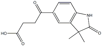 4-(3,3-DIMETHYL-2-OXO-2,3-DIHYDRO-1H-INDOL-5-YL)-4-OXO-BUTYRIC ACID(WXG02112)