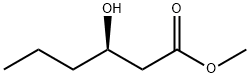 (R)methyl 3-hydroxyhexanoate Struktur