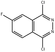 PHTHALAZINE,1,4-DICHLORO-6-FLUORO Struktur