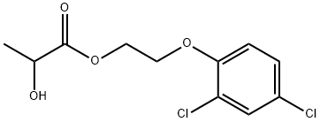 2-(2,4-DICHLOROPHENOXY)ETHYL LACTATE Struktur