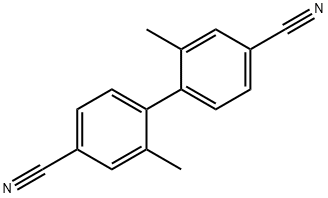 2,2'-dimethylbiphenyl-4,4'-dicarbonitrile 結(jié)構(gòu)式
