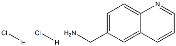 Quinolin-6-ylmethanamine dihydrochloride Struktur