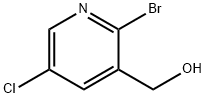 (2-bromo-5-chloropyridin-3-yl)methanol Struktur