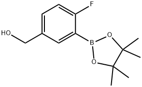 (4-fluoro-3-(4,4,5,5-tetramethyl-1,3,2-dioxaborolan-2-yl)phenyl)methanol|4-氟-3-(四甲基-1,3,2-二氧雜硼烷-2-基)苯基]甲醇