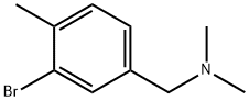 Dimethyl[(3-Bromo-4-methylphenyl)methyl]amine Struktur
