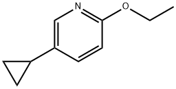 5-Cylclopropyl-2-ethoxypyridine Struktur