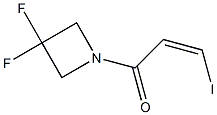2-Propen-1-one, 1-(3,3-difluoro-1-azetidinyl)-3-iodo-, (2Z)-