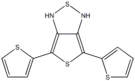 4,6-di(2-thienyl)thieno[3,4-c][1,2,5]thiadiazole Struktur