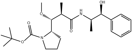 (S)-tert-butyl 2-((1R,2R)-3-(((1S,2R)-1-hydroxy-1-phenylpropan-2-yl)amino)-1-methoxy-2-methyl-3-oxopropyl)pyrrolidine-1-carboxylate
