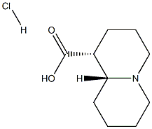 (1R,9aR)-Octahydro-2H-quinolizine-1-carboxylic acid hydrochloride Struktur