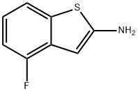 4-Fluorobenzo[b]thiophen-2-amine Struktur
