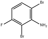 2,6-Dibromo-3-fluoro-phenylamine Structure