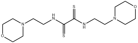 N,N'-BIS-(2-MORPHOLINOETHYL)-DITHIOOXAMIDE Struktur