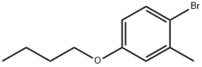 1-Bromo-2-methyl-4-n-butoxylbenzene Struktur