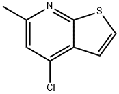 4-Chloro-6-methyl-thieno[2,3-b]pyridine Struktur