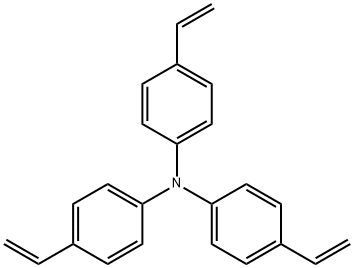 tris(4-vinylphenyl)amine Struktur