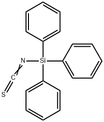 TRIPHENYLSILYL ISOTHIOCYANATE Struktur