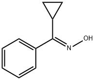 (E)-cyclopropyl(phenyl)methanone oxime Structure