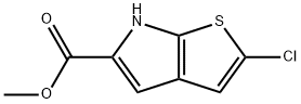 methyl 2-chloro-6H-thieno[2,3-b]pyrrole-5-carboxylate Struktur