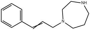 1-cinnamyl-1,4-diazepane Struktur