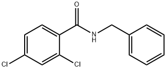 N-BENZYL-2,4-DICHLOROBENZAMIDE Struktur