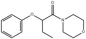 1-(morpholin-4-yl)-2-phenoxybutan-1-one Struktur