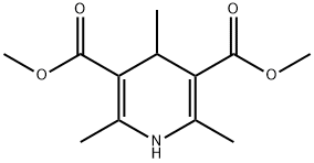 2,4,6-TRIMETHYL-1,4-DIHYDRO-PYRIDINE-3,5-DICARBOXYLIC ACID DIMETHYL ESTER Struktur