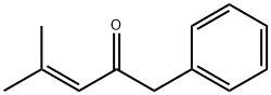 4-methyl-1-phenylpent-3-en-2-one Struktur