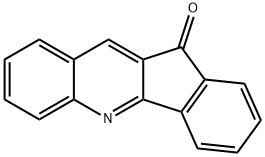 11H-indeno[1,2-b]quinolin-11-one Struktur