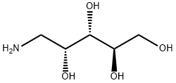 1-Amino-1-deoxy-D-arabinitol Struktur