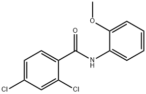 2,4-DICHLOROBENZO-O-ANISIDIDE Struktur